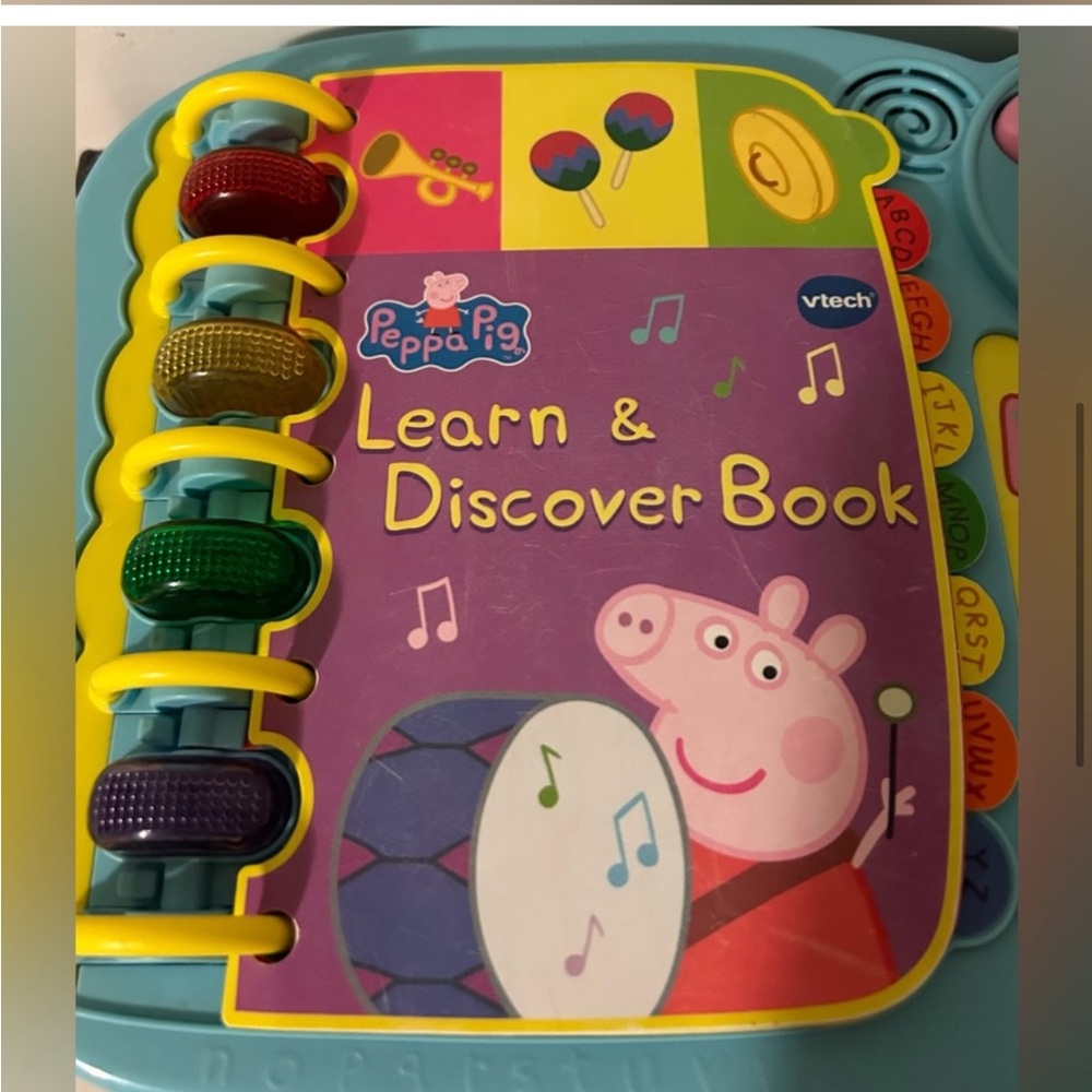 Peppa Pig Learn & Discover Book 2-5 years Vtech Toy